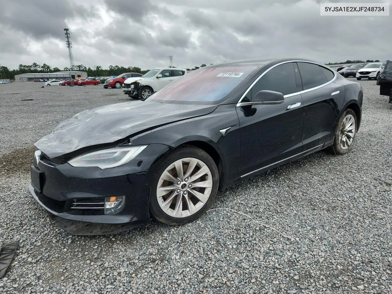 TESLA MODEL S 2018, VIN 5YJSA1E2XJF248734