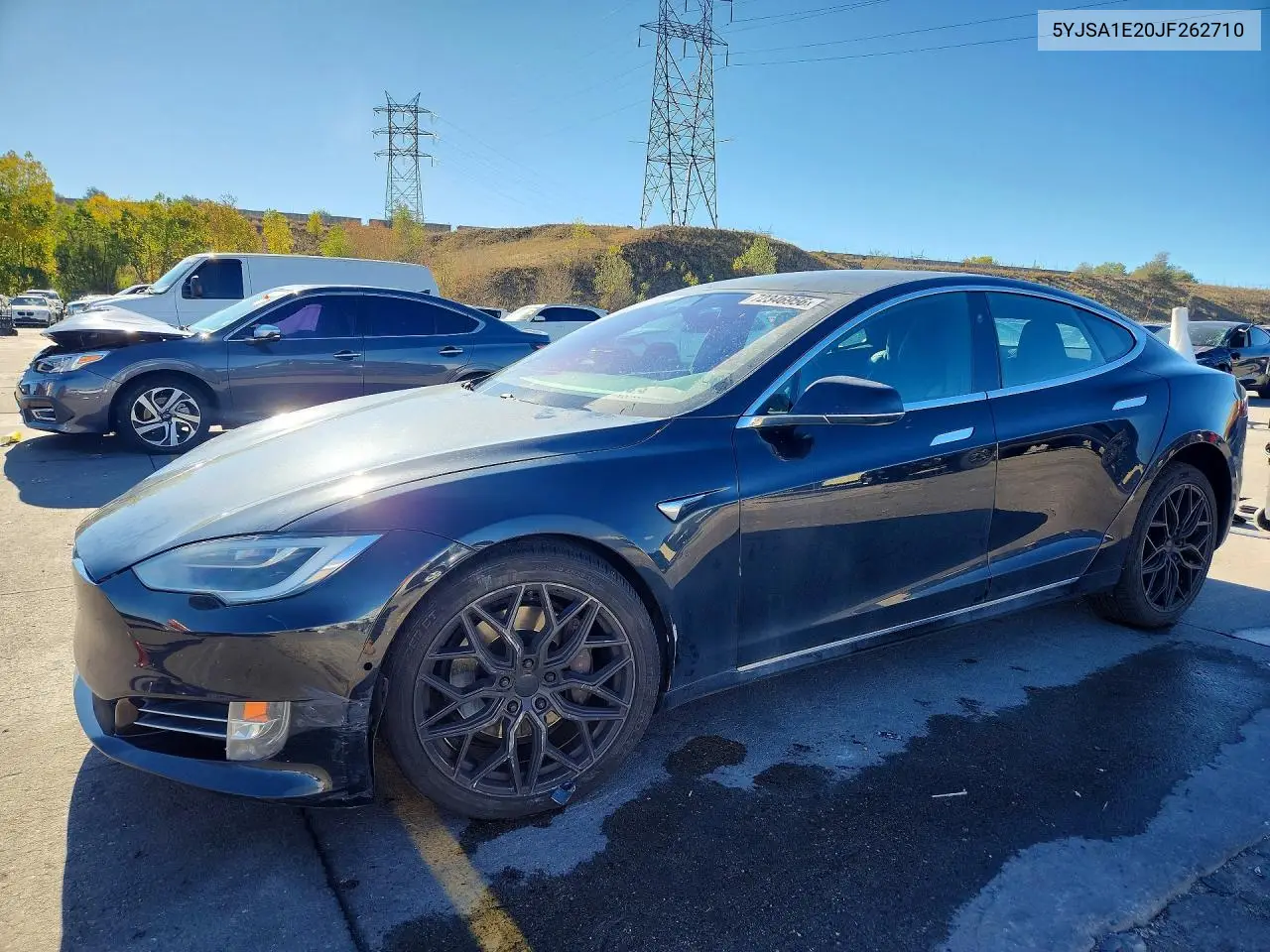 TESLA MODEL S 2018, VIN 5YJSA1E20JF262710