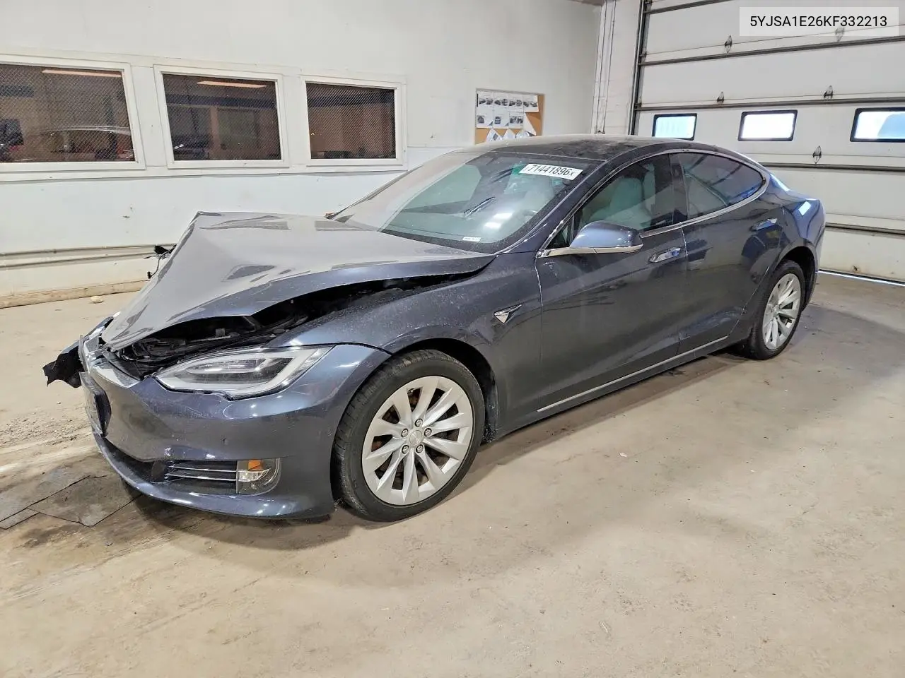 TESLA MODEL S 2019, VIN 5YJSA1E26KF332213