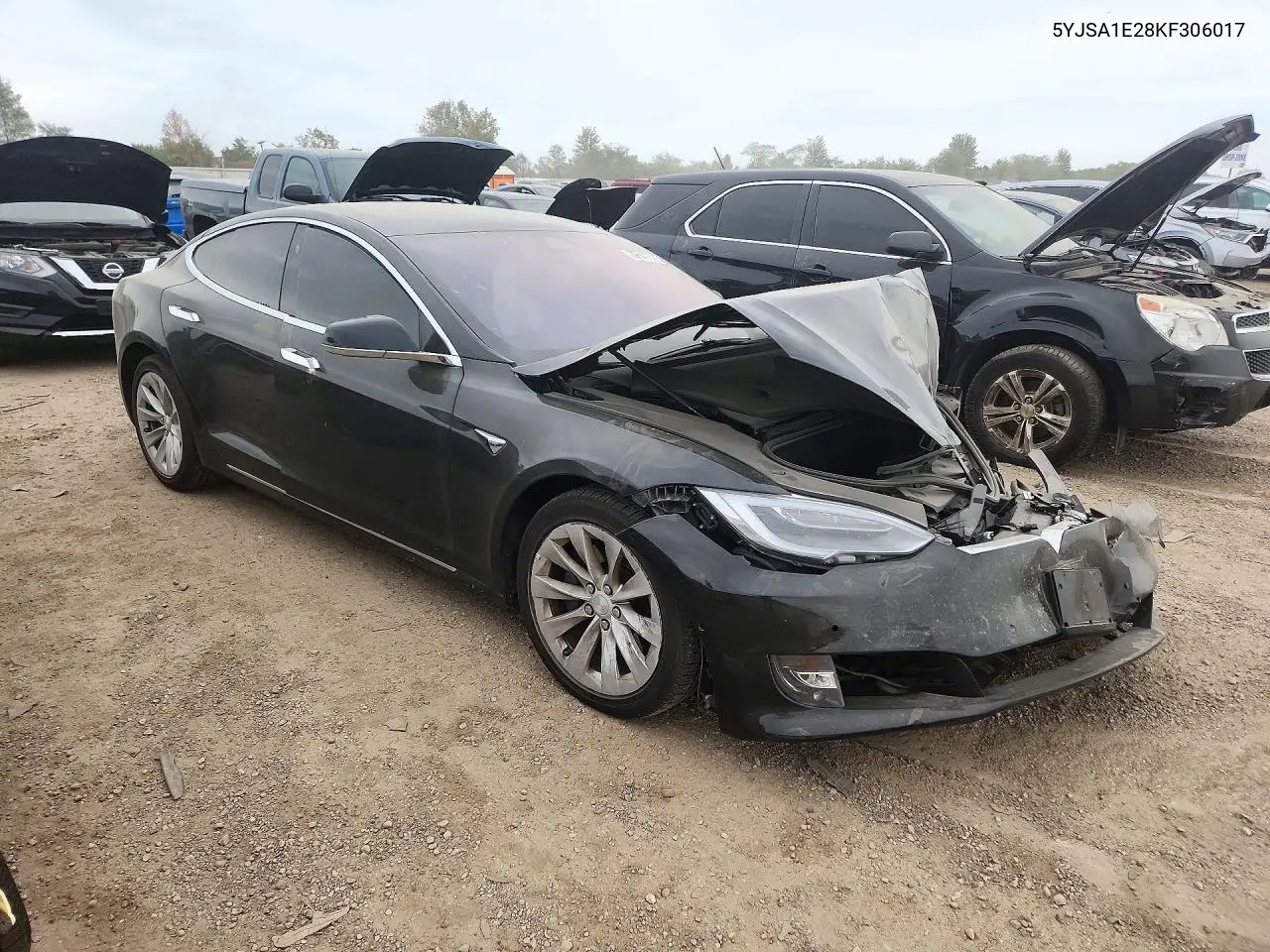 2019 TESLA MODEL S VIN 5YJSA1E28KF306017 — фото 4