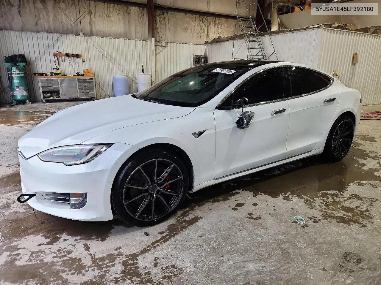 TESLA MODEL S 2020, VIN 5YJSA1E45LF392180