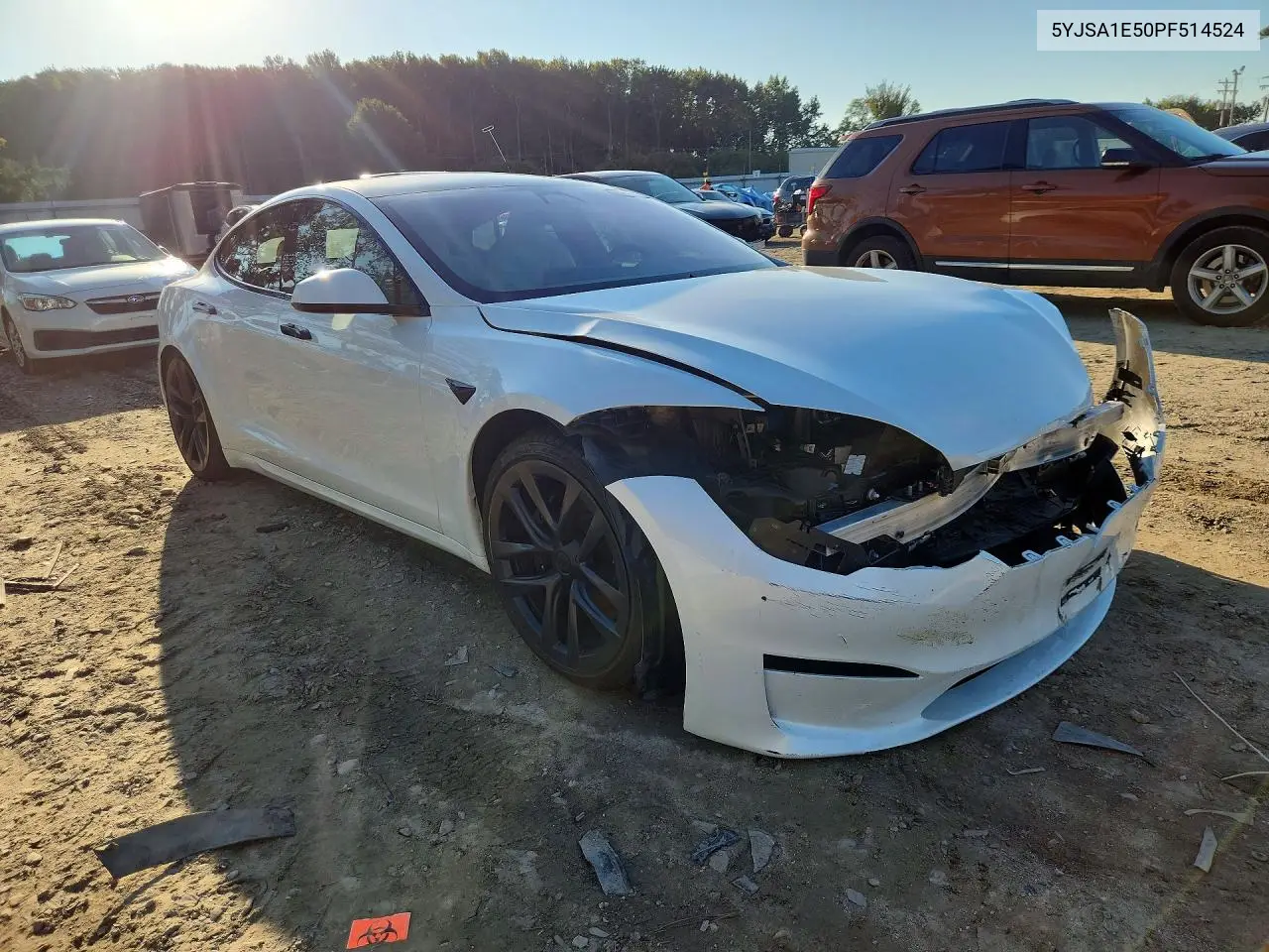 2023 TESLA MODEL S VIN 5YJSA1E50PF514524 — фото 4