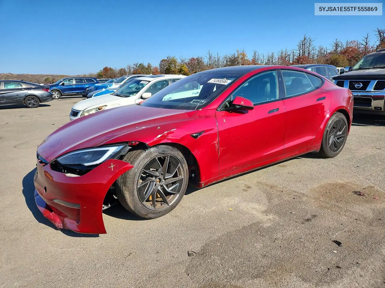 TESLA MODEL S 2026, VIN 5YJSA1E55TF555869