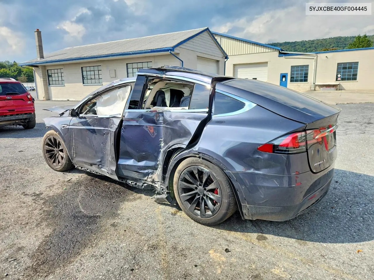 2016 TESLA MODEL X VIN 5YJXCBE40GF004445 — фото 2