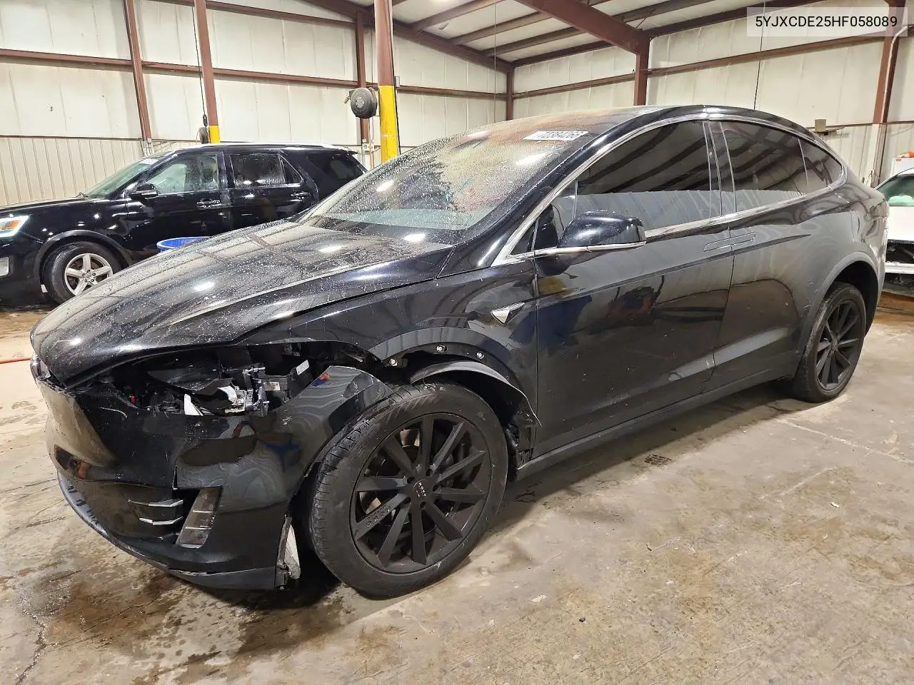 TESLA MODEL X 2017, VIN 5YJXCDE25HF058089