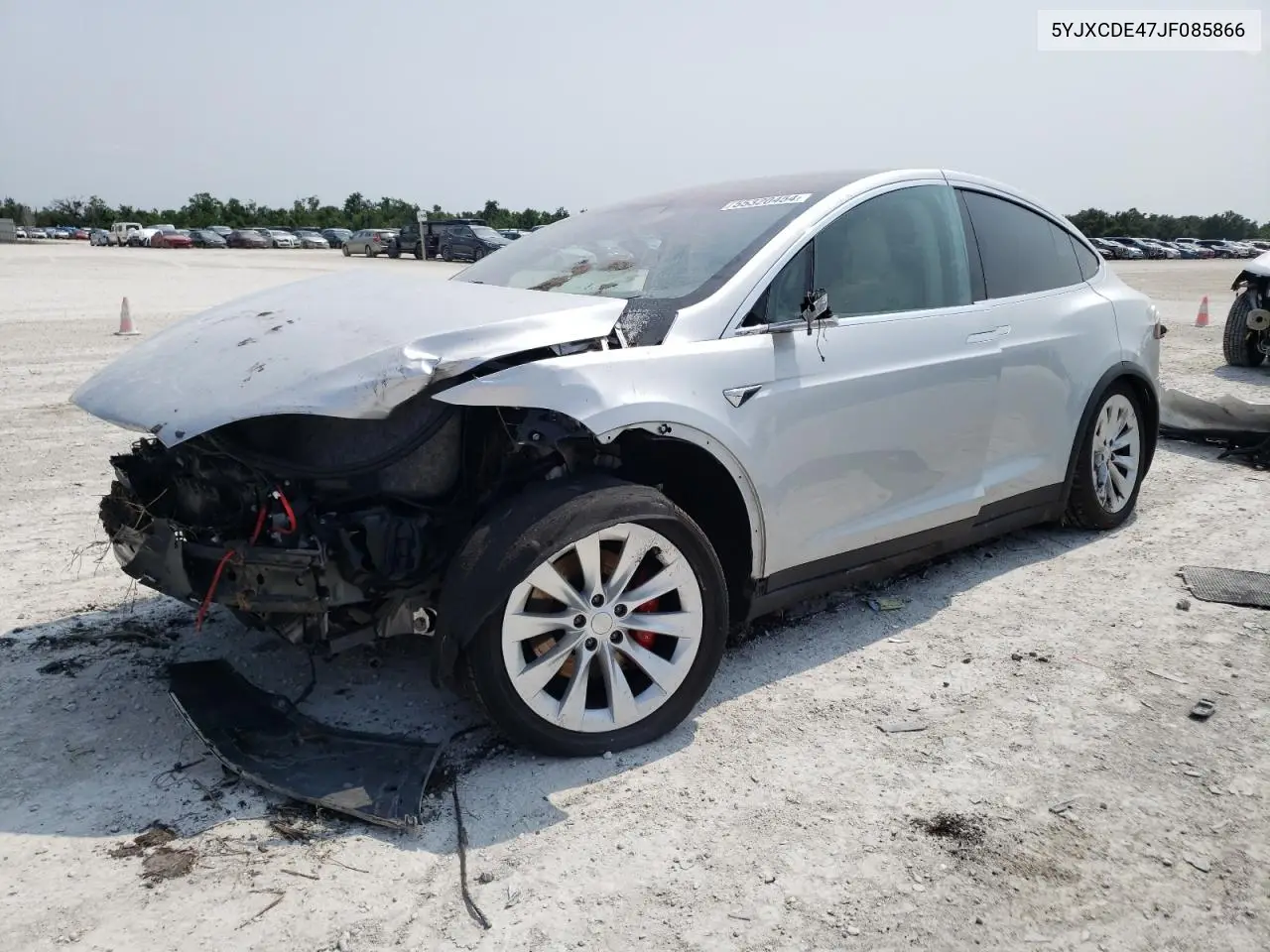 TESLA MODEL X 2018, VIN 5YJXCDE47JF085866