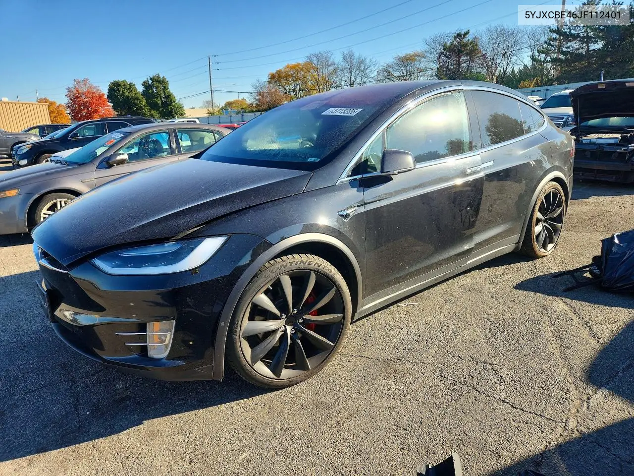 TESLA MODEL X 2018, VIN 5YJXCBE46JF112401