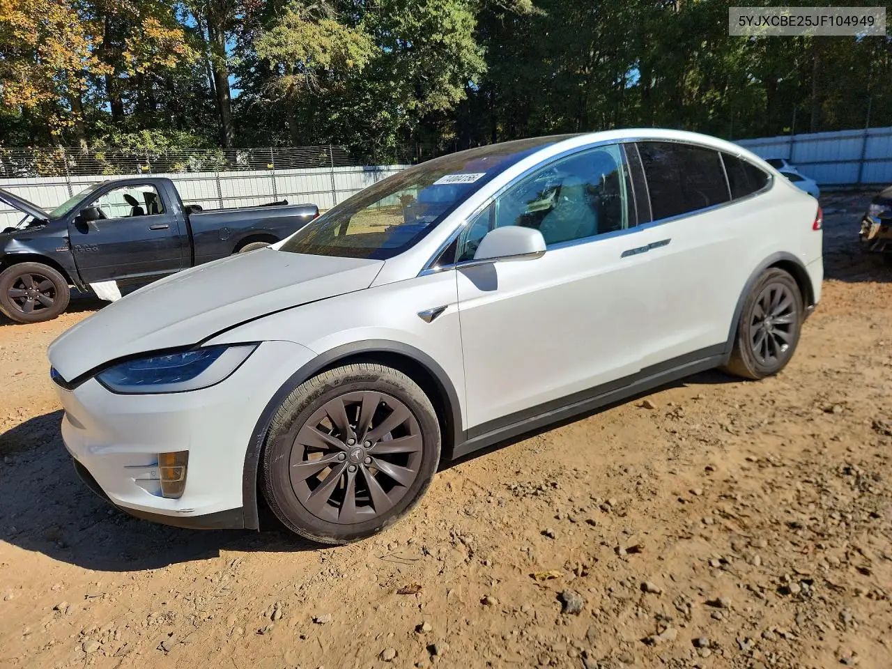 TESLA MODEL X 2018, VIN 5YJXCBE25JF104949