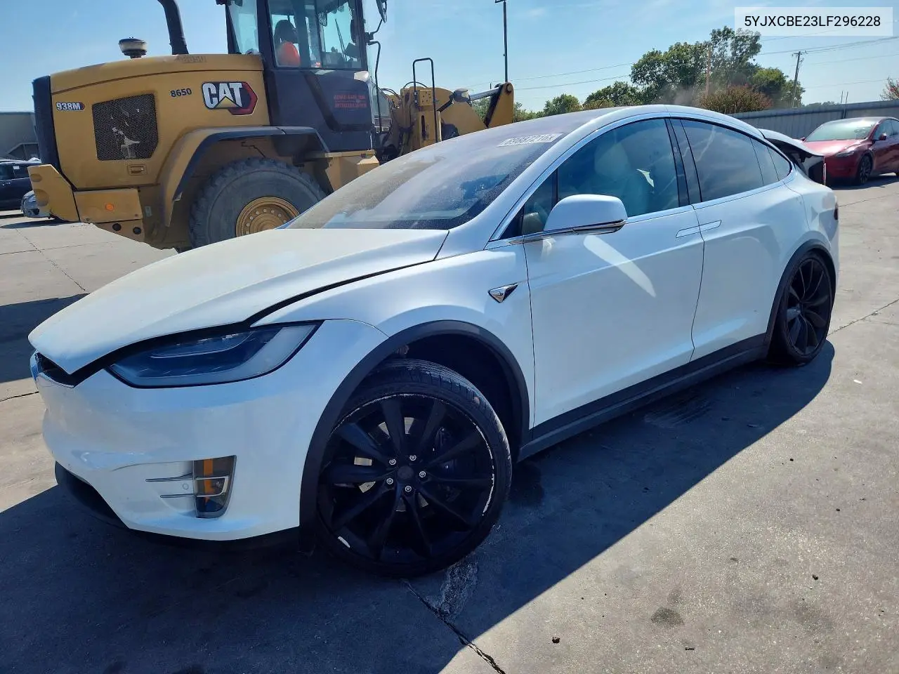 TESLA MODEL X 2020, VIN 5YJXCBE23LF296228