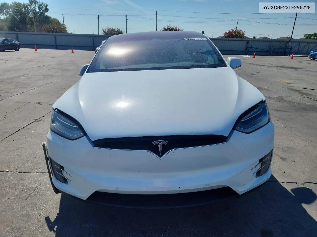 2020 TESLA MODEL X VIN 5YJXCBE23LF296228 — фото 5