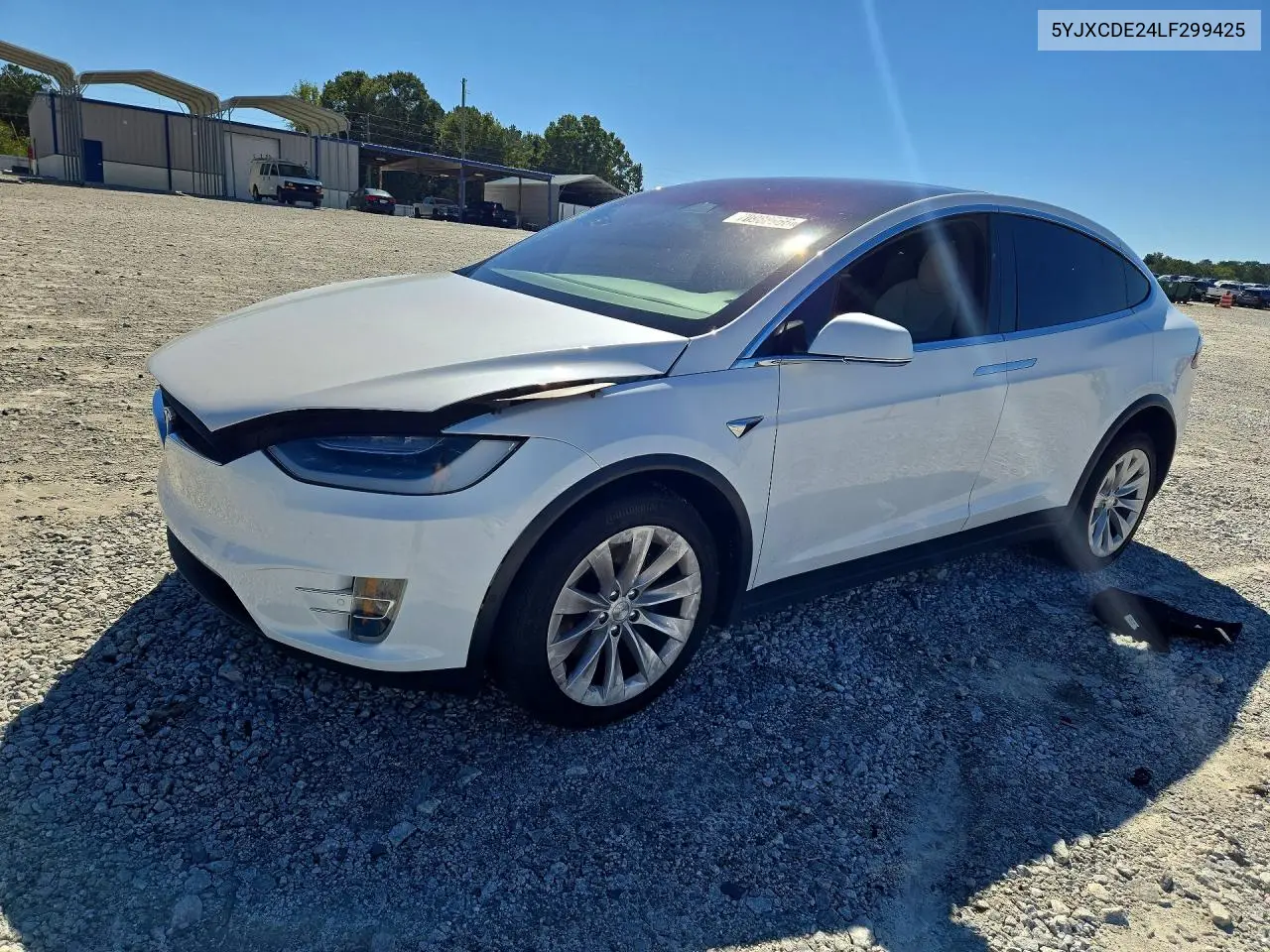 TESLA MODEL X 2020, VIN 5YJXCDE24LF299425