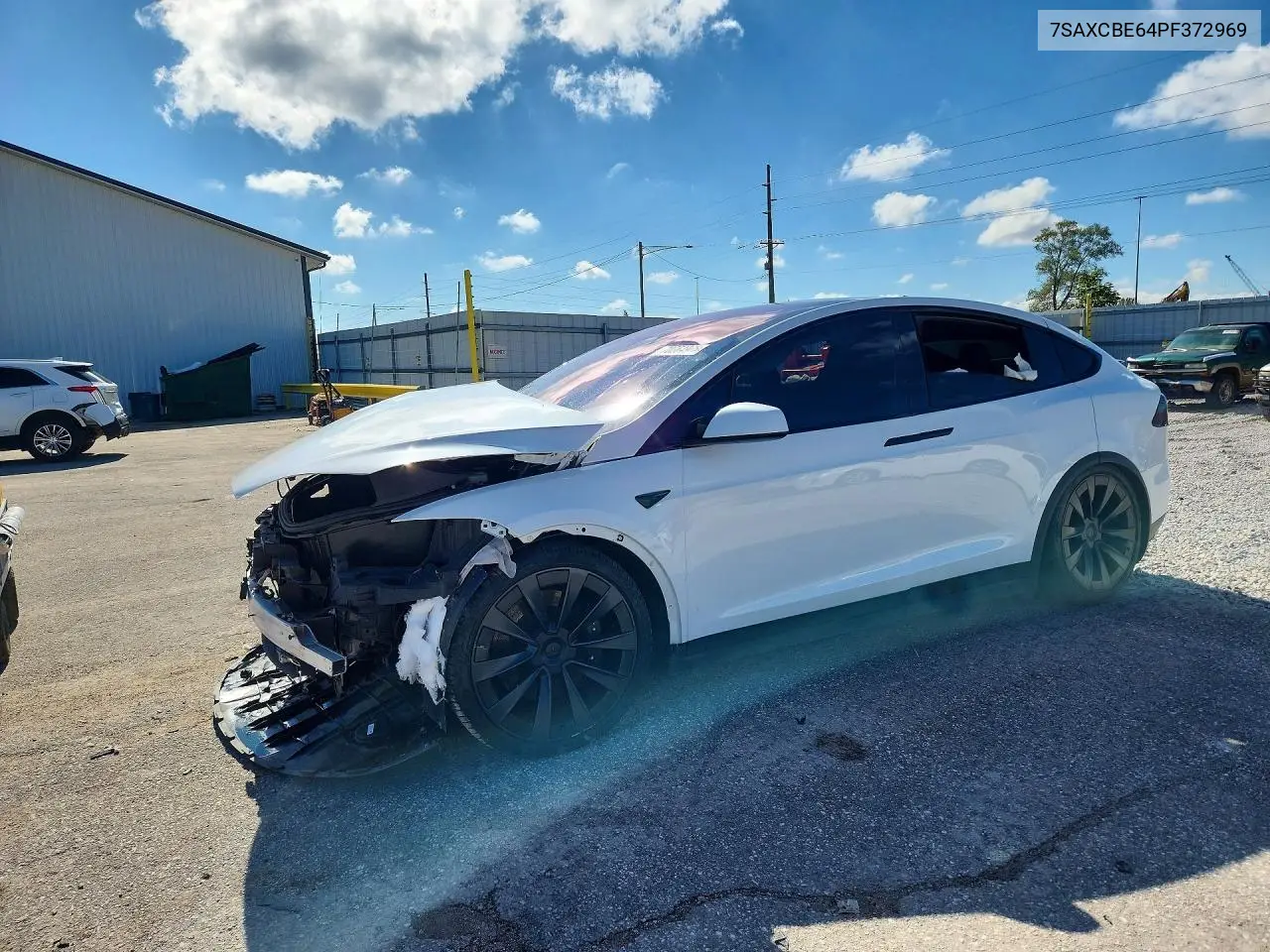 TESLA MODEL X 2023, VIN 7SAXCBE64PF372969