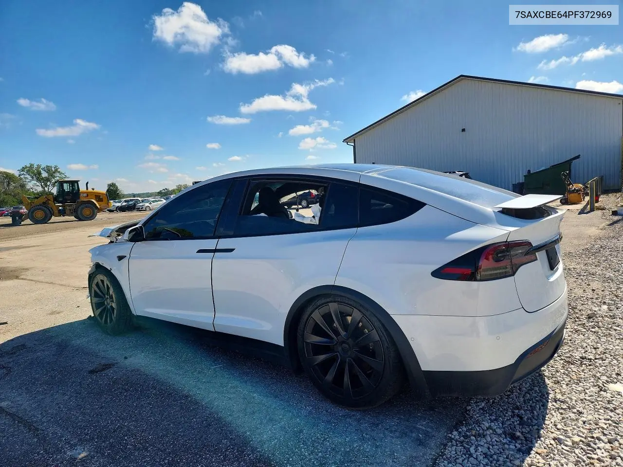 2023 TESLA MODEL X VIN 7SAXCBE64PF372969 — фото 2