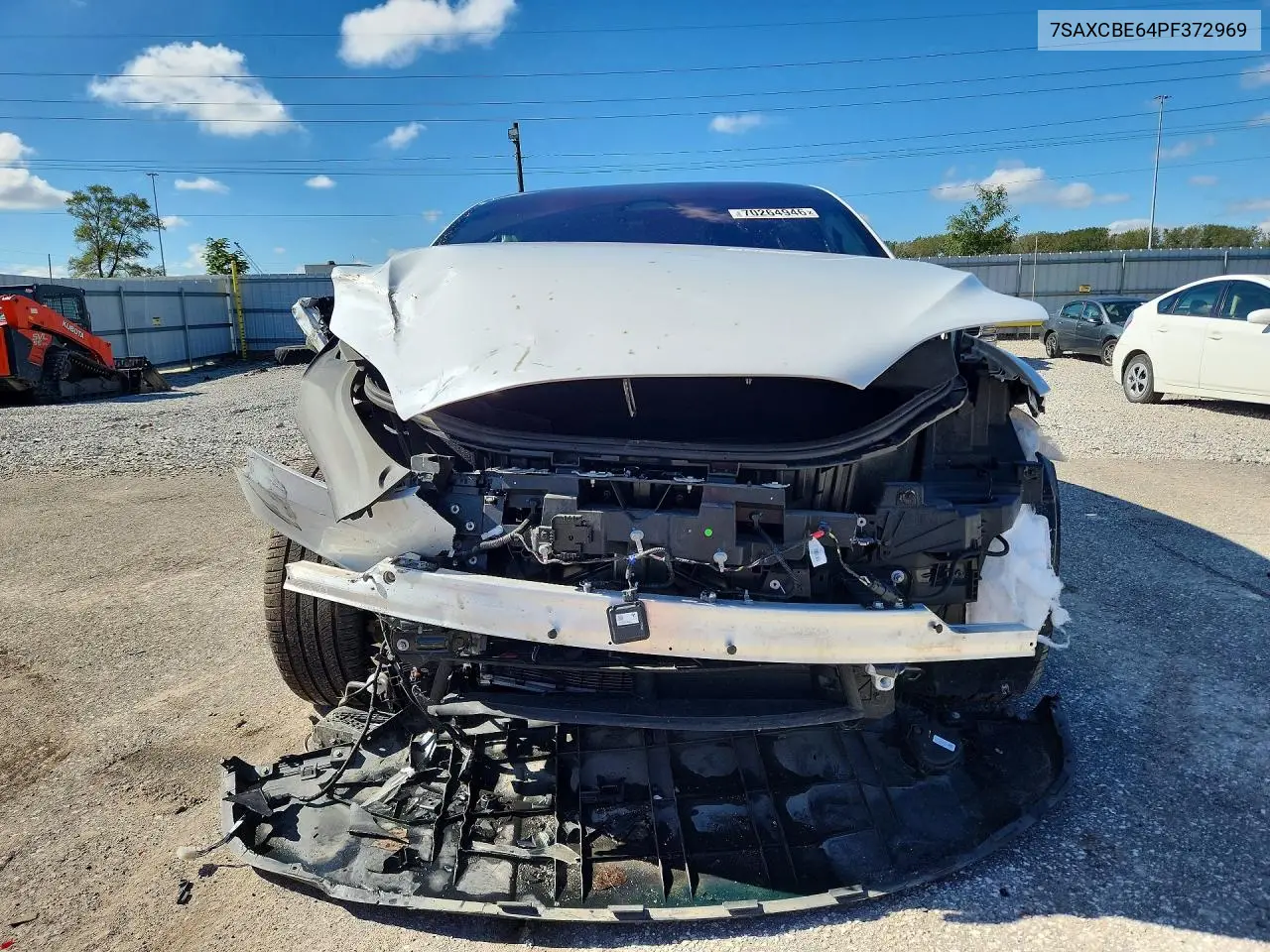 2023 TESLA MODEL X VIN 7SAXCBE64PF372969 — фото 5
