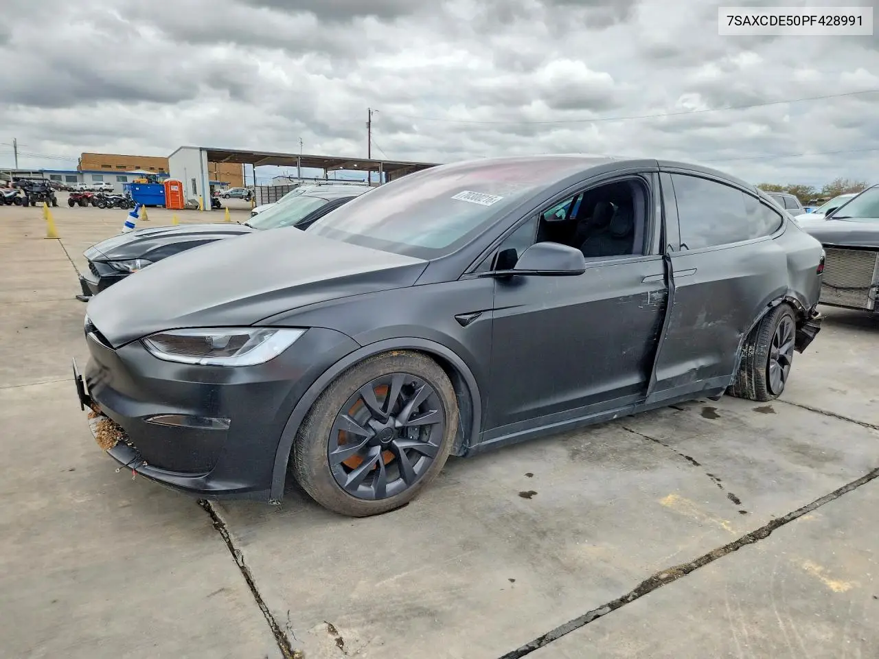 TESLA MODEL X 2023, VIN 7SAXCDE50PF428991