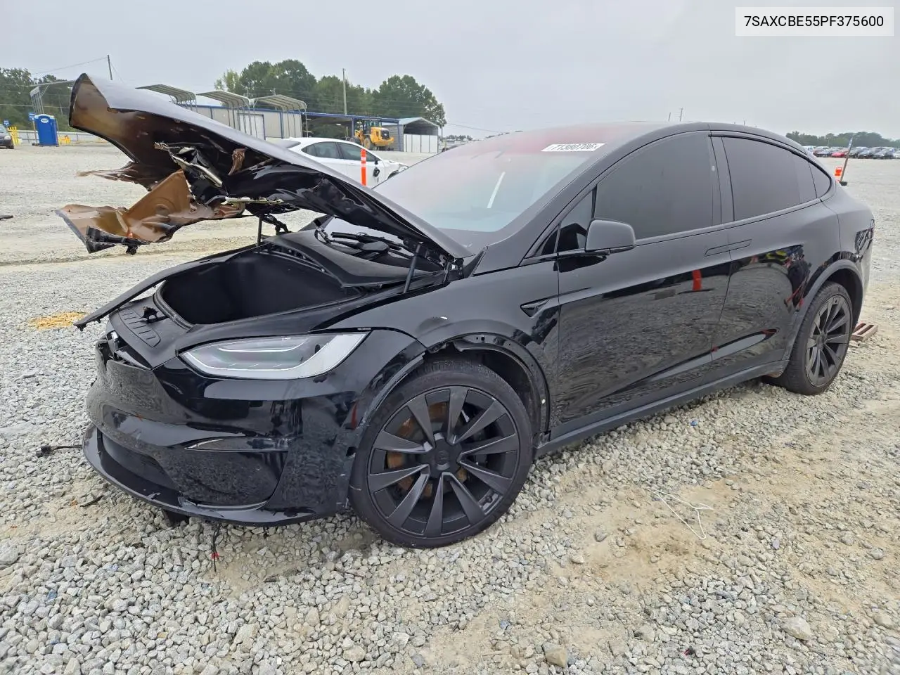 TESLA MODEL X 2023, VIN 7SAXCBE55PF375600