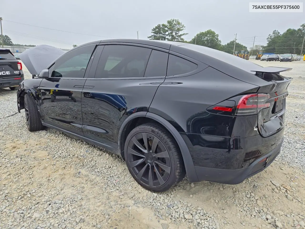 2023 TESLA MODEL X VIN 7SAXCBE55PF375600 — фото 2