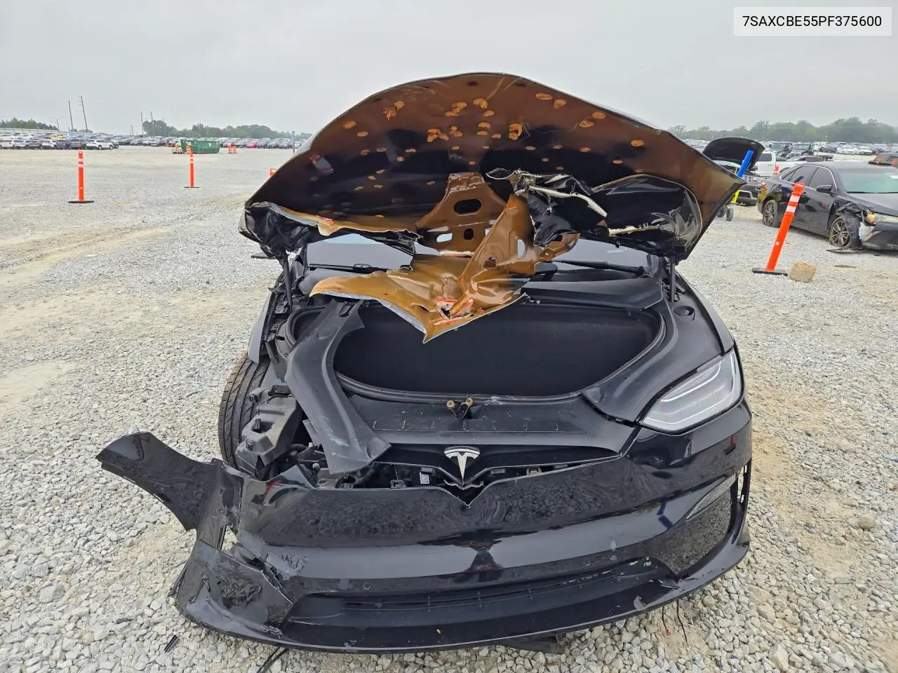 2023 TESLA MODEL X VIN 7SAXCBE55PF375600 — фото 5