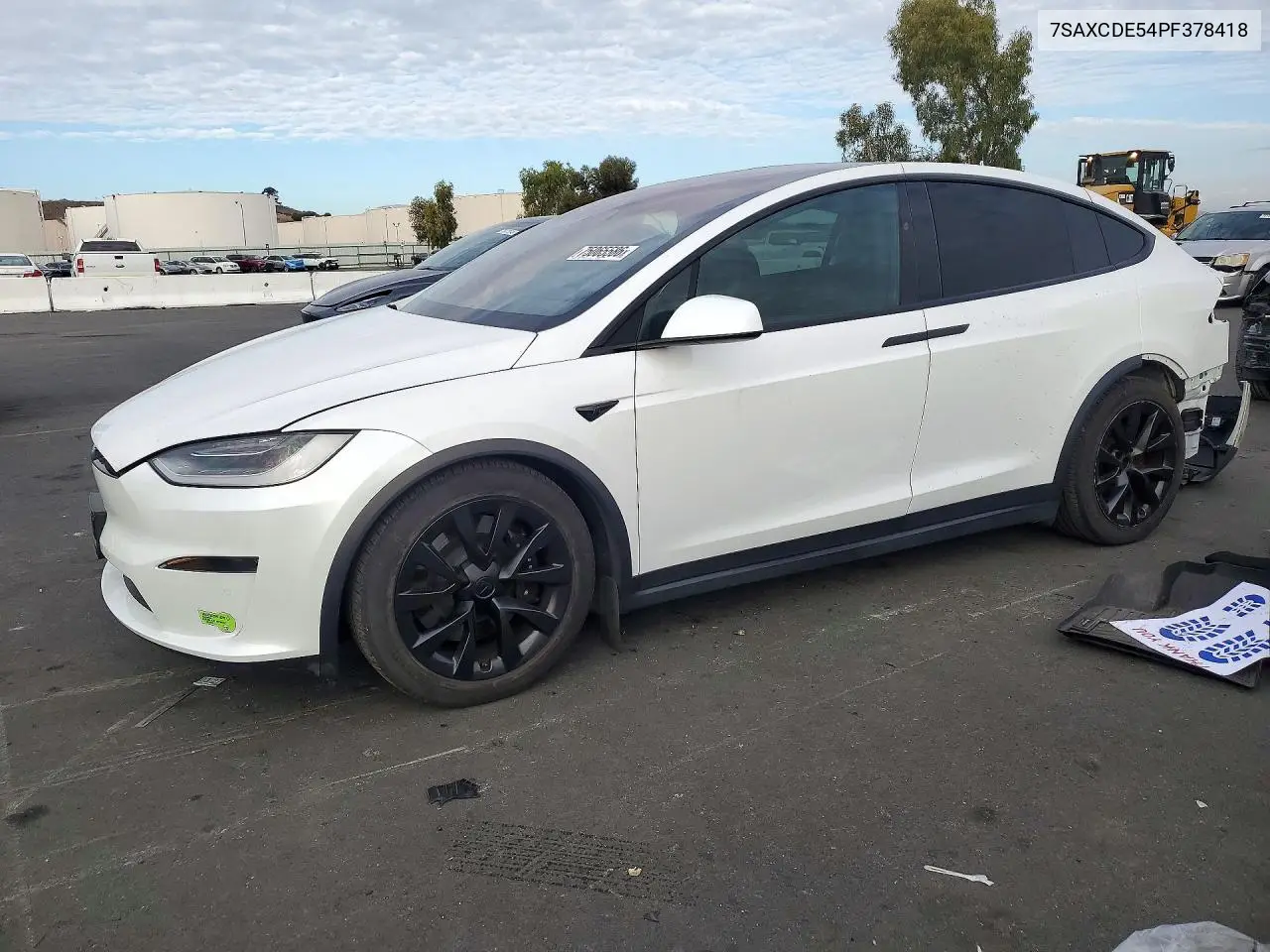 TESLA MODEL X 2023, VIN 7SAXCDE54PF378418