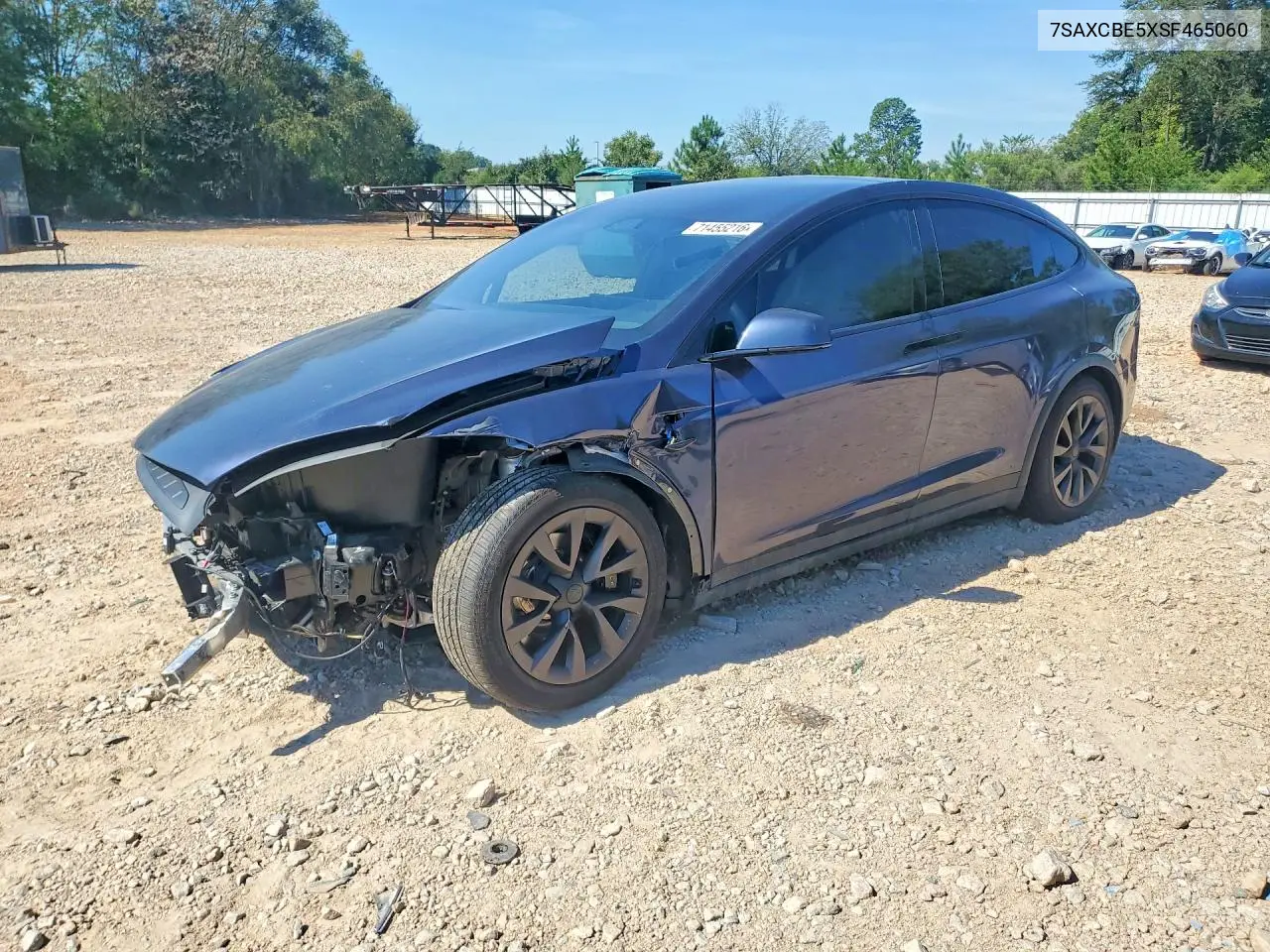 TESLA MODEL X 2025, VIN 7SAXCBE5XSF465060