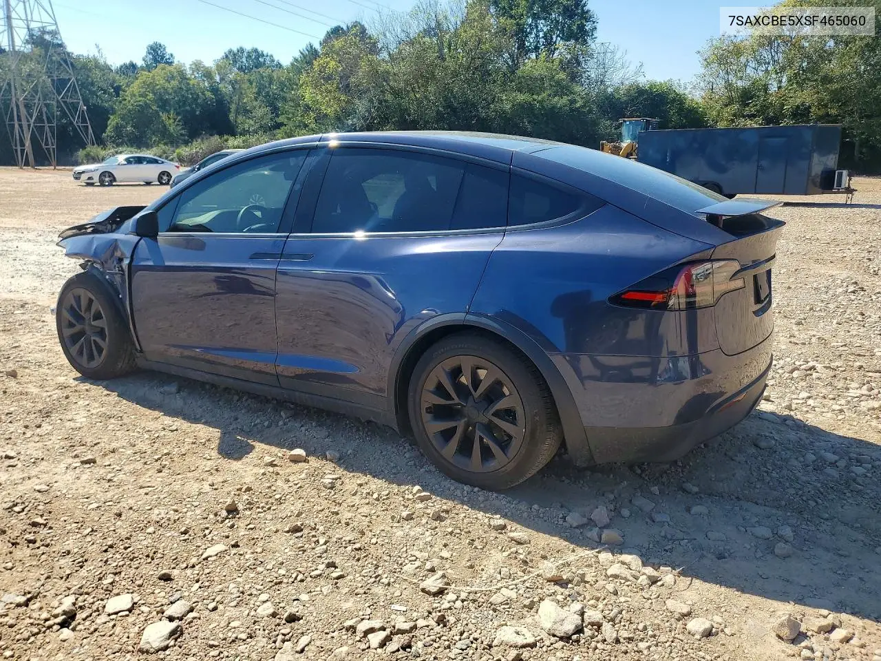 2025 TESLA MODEL X VIN 7SAXCBE5XSF465060 — фото 2