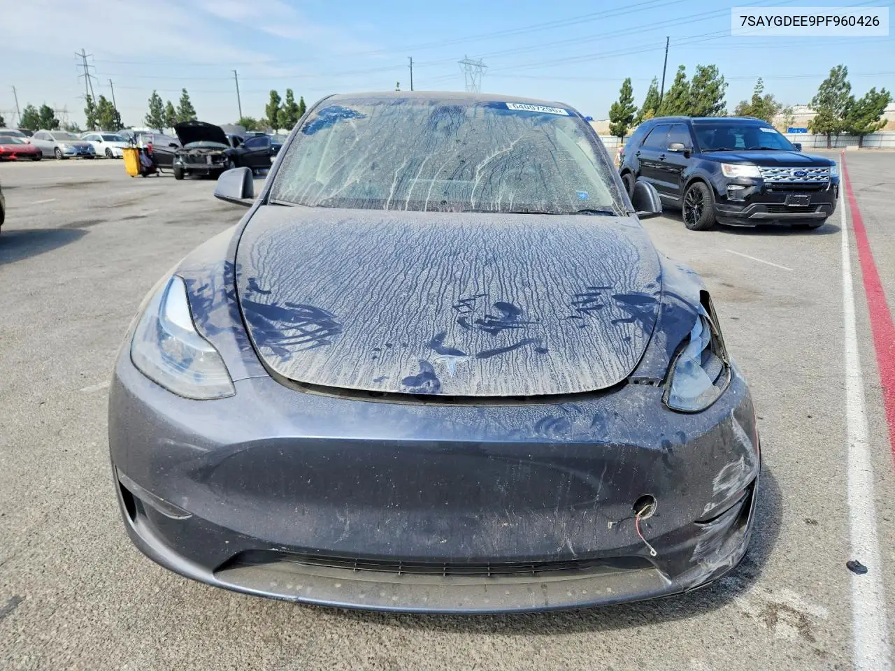 2023 TESLA MODEL Y VIN 7SAYGDEE9PF960426 — фото 5