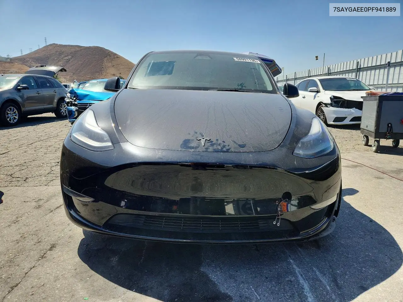 2023 TESLA MODEL Y VIN 7SAYGAEE0PF941889 — фото 5