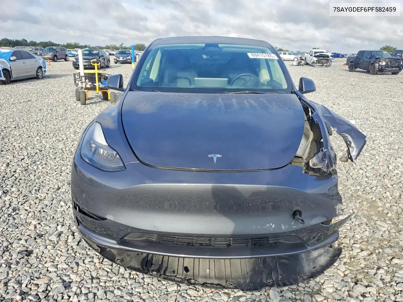 2023 TESLA MODEL Y VIN 7SAYGDEF6PF582459 — фото 5