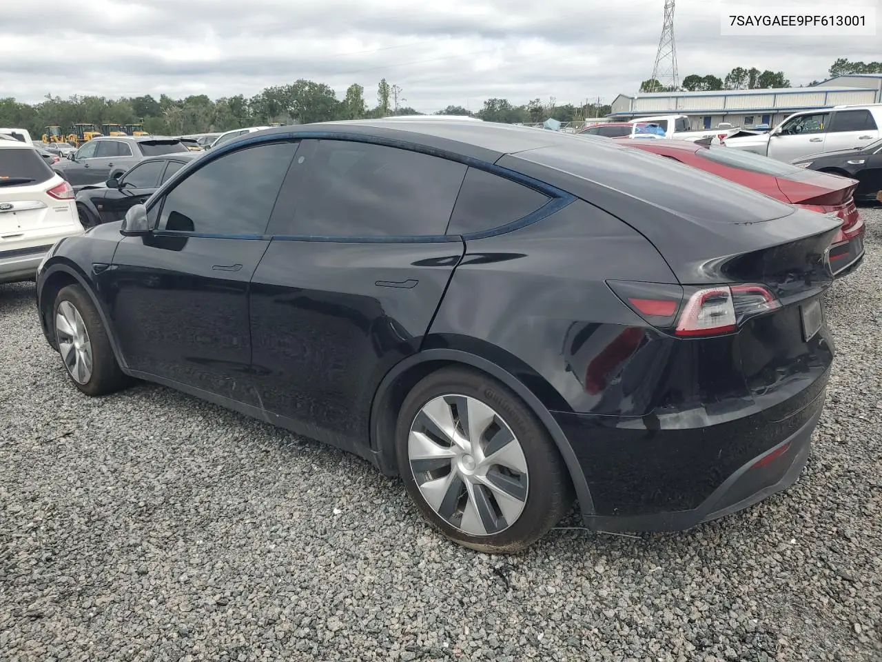 2023 TESLA MODEL Y VIN 7SAYGAEE9PF613001 — фото 2