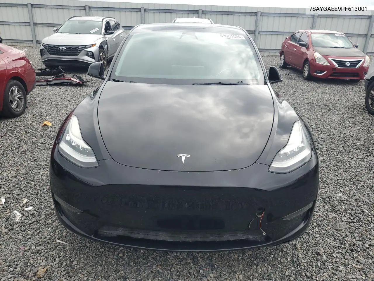 2023 TESLA MODEL Y VIN 7SAYGAEE9PF613001 — фото 5