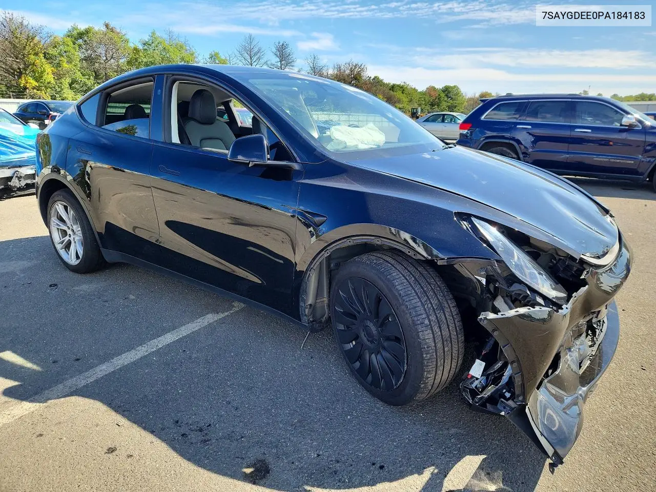 2023 TESLA MODEL Y VIN 7SAYGDEE0PA184183 — фото 4