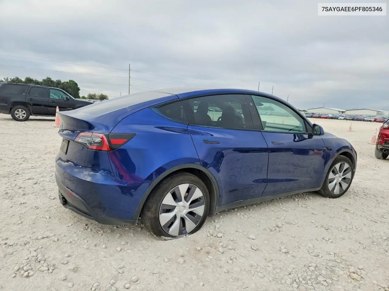 2023 TESLA MODEL Y VIN 7SAYGAEE6PF805346 — фото 3