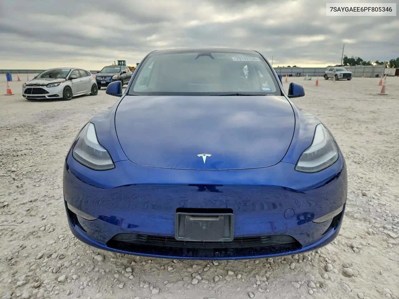 2023 TESLA MODEL Y VIN 7SAYGAEE6PF805346 — фото 5