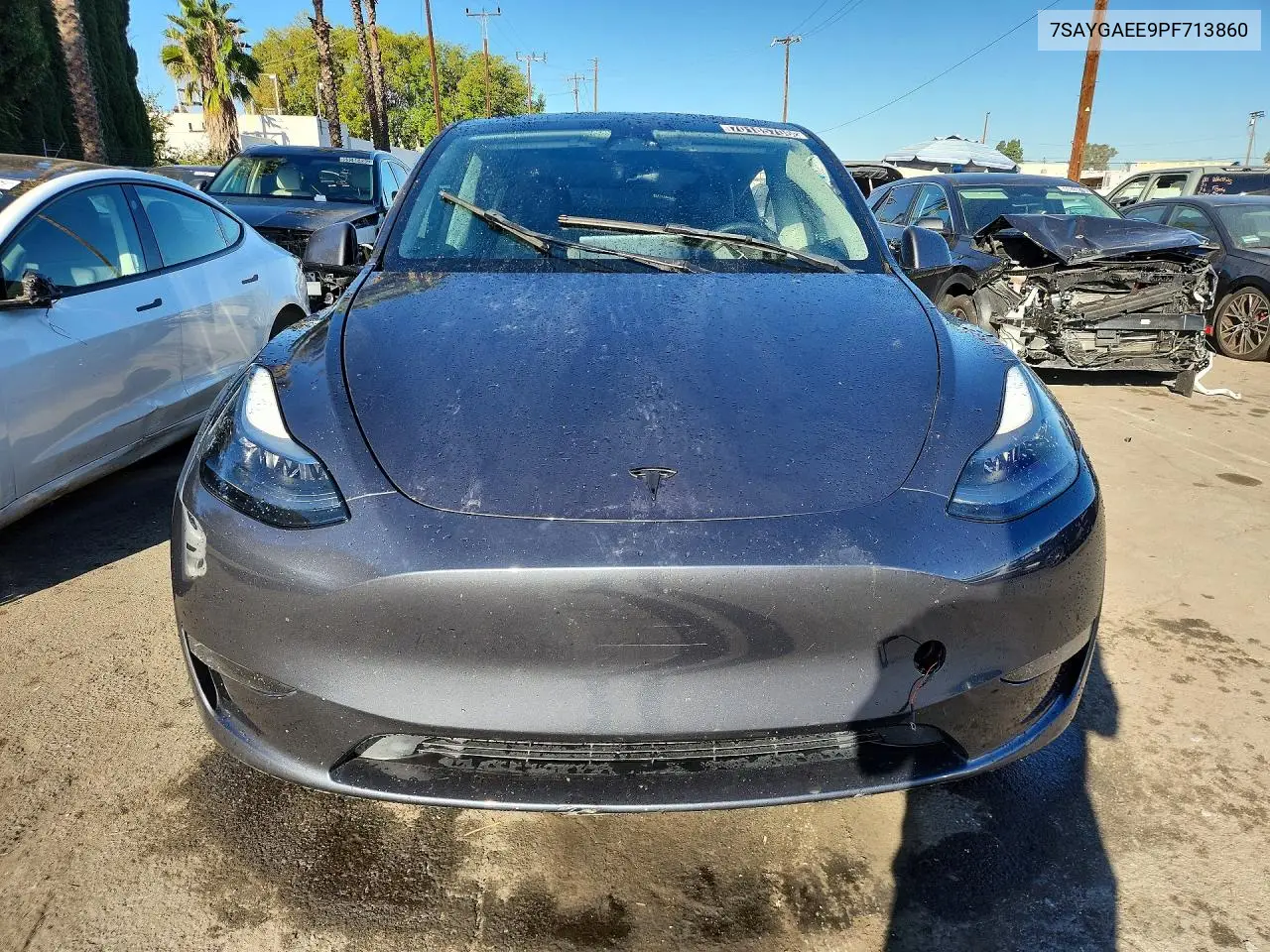 2023 TESLA MODEL Y VIN 7SAYGAEE9PF713860 — фото 5