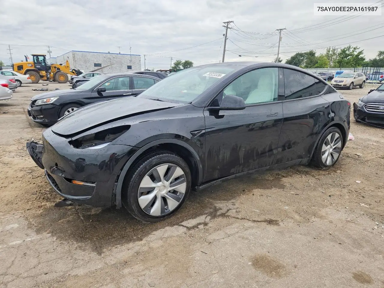 TESLA MODEL Y 2023, VIN 7SAYGDEE2PA161987