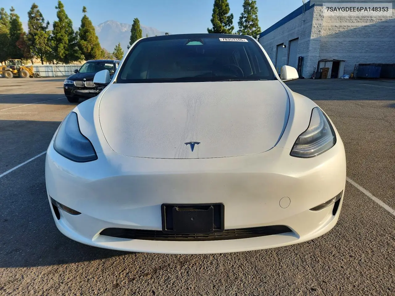 2023 TESLA MODEL Y VIN 7SAYGDEE6PA148353 — фото 5