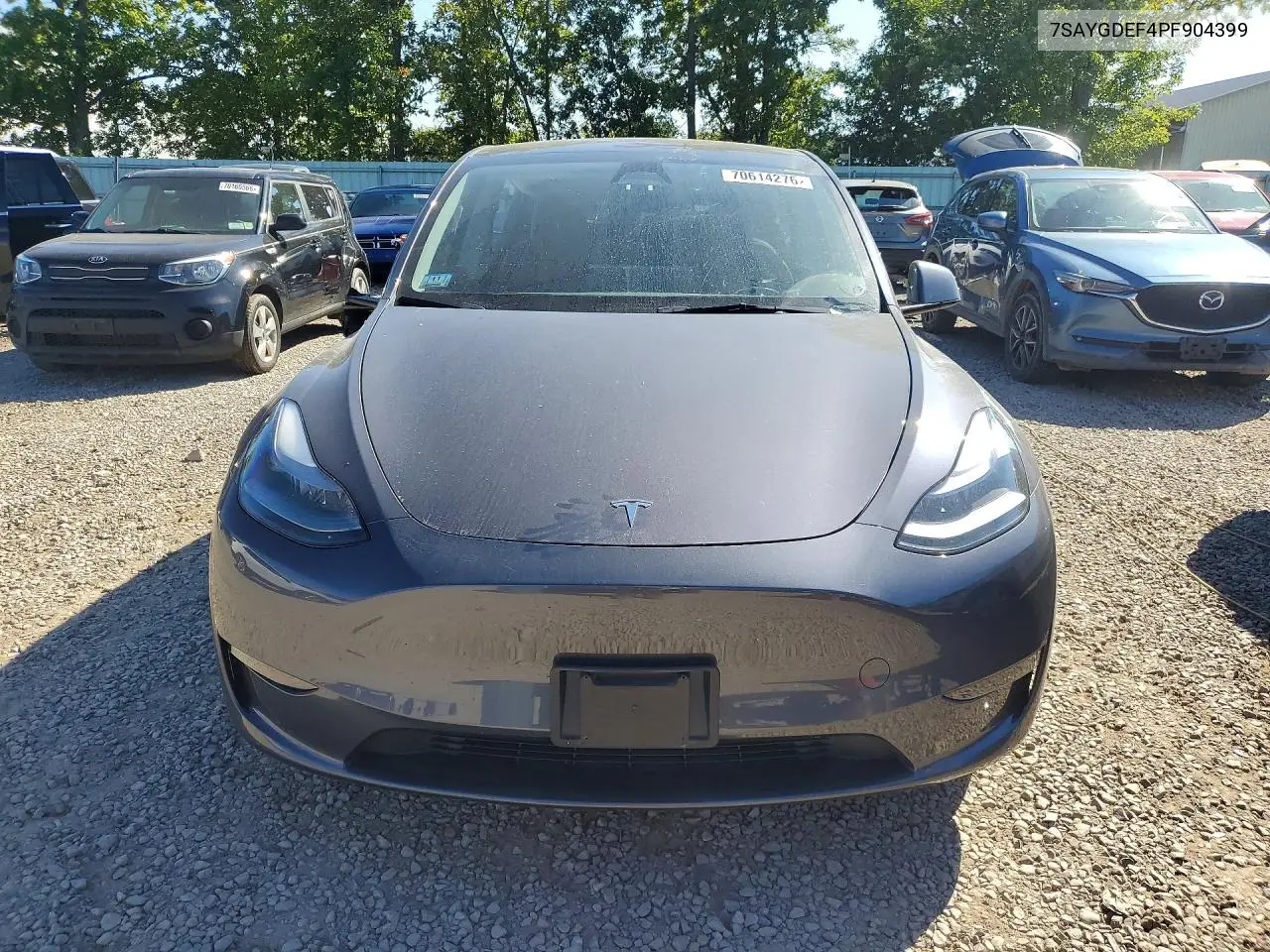 2023 TESLA MODEL Y VIN 7SAYGDEF4PF904399 — фото 5