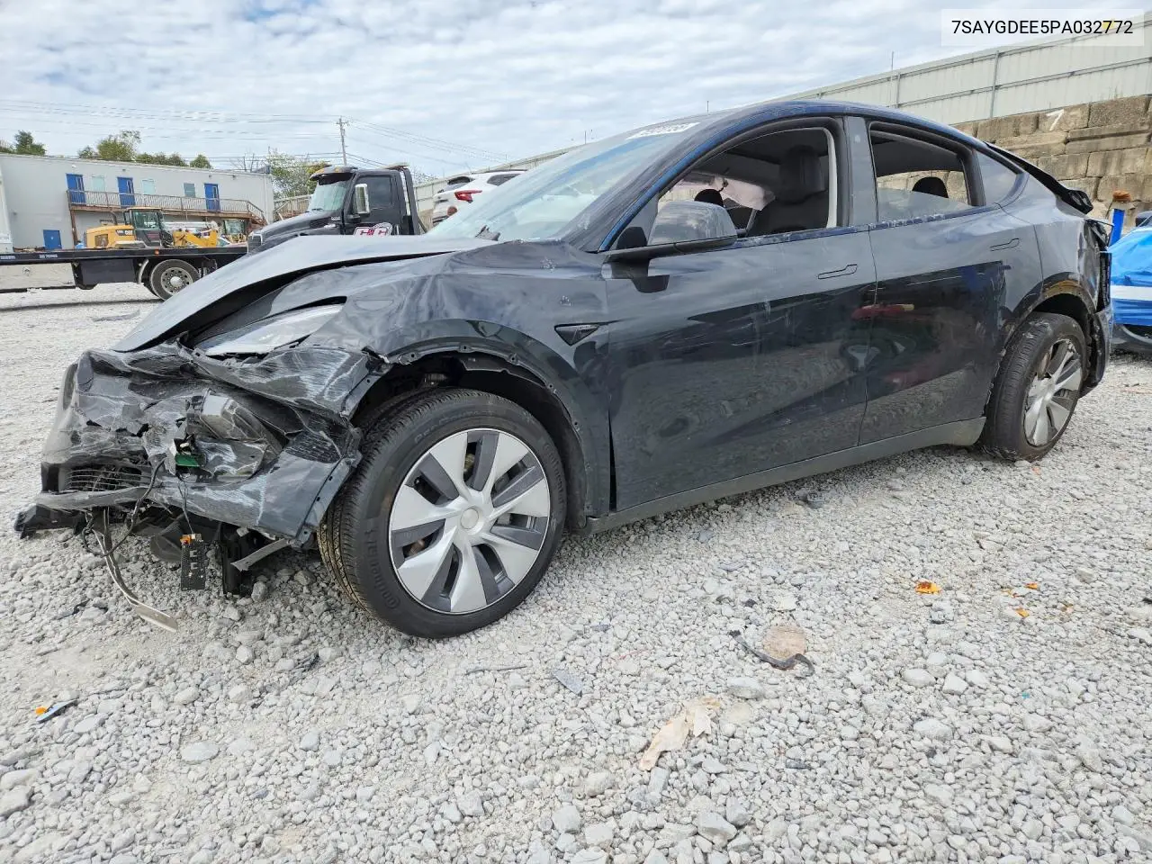 TESLA MODEL Y 2023, VIN 7SAYGDEE5PA032772