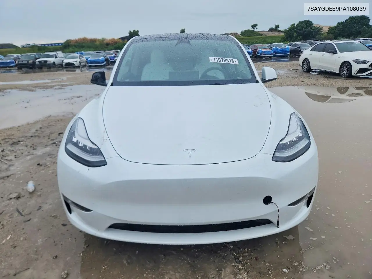 2023 TESLA MODEL Y VIN 7SAYGDEE9PA108039 — фото 5