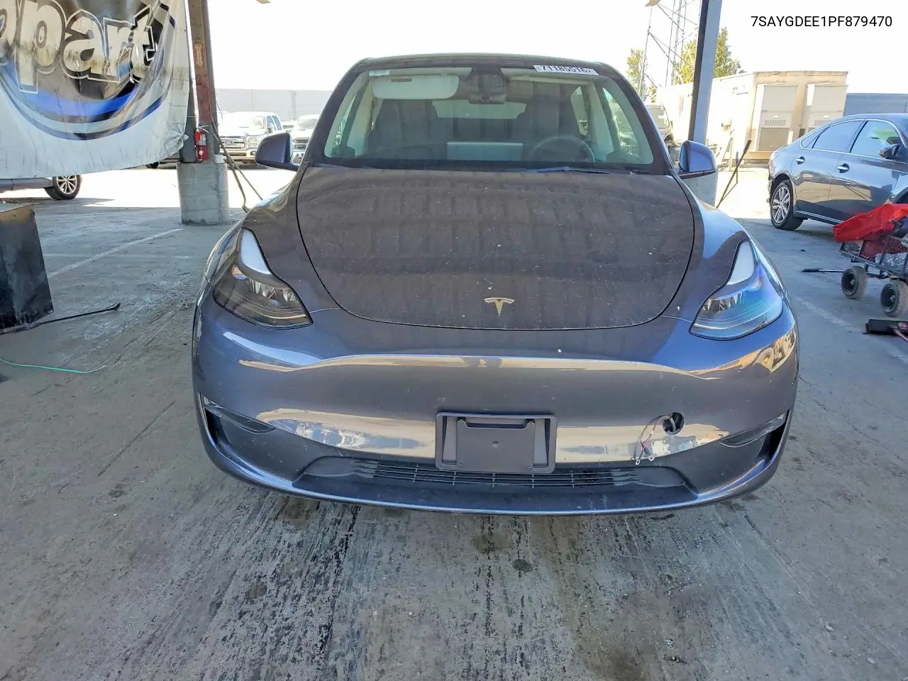 2023 TESLA MODEL Y VIN 7SAYGDEE1PF879470 — фото 5