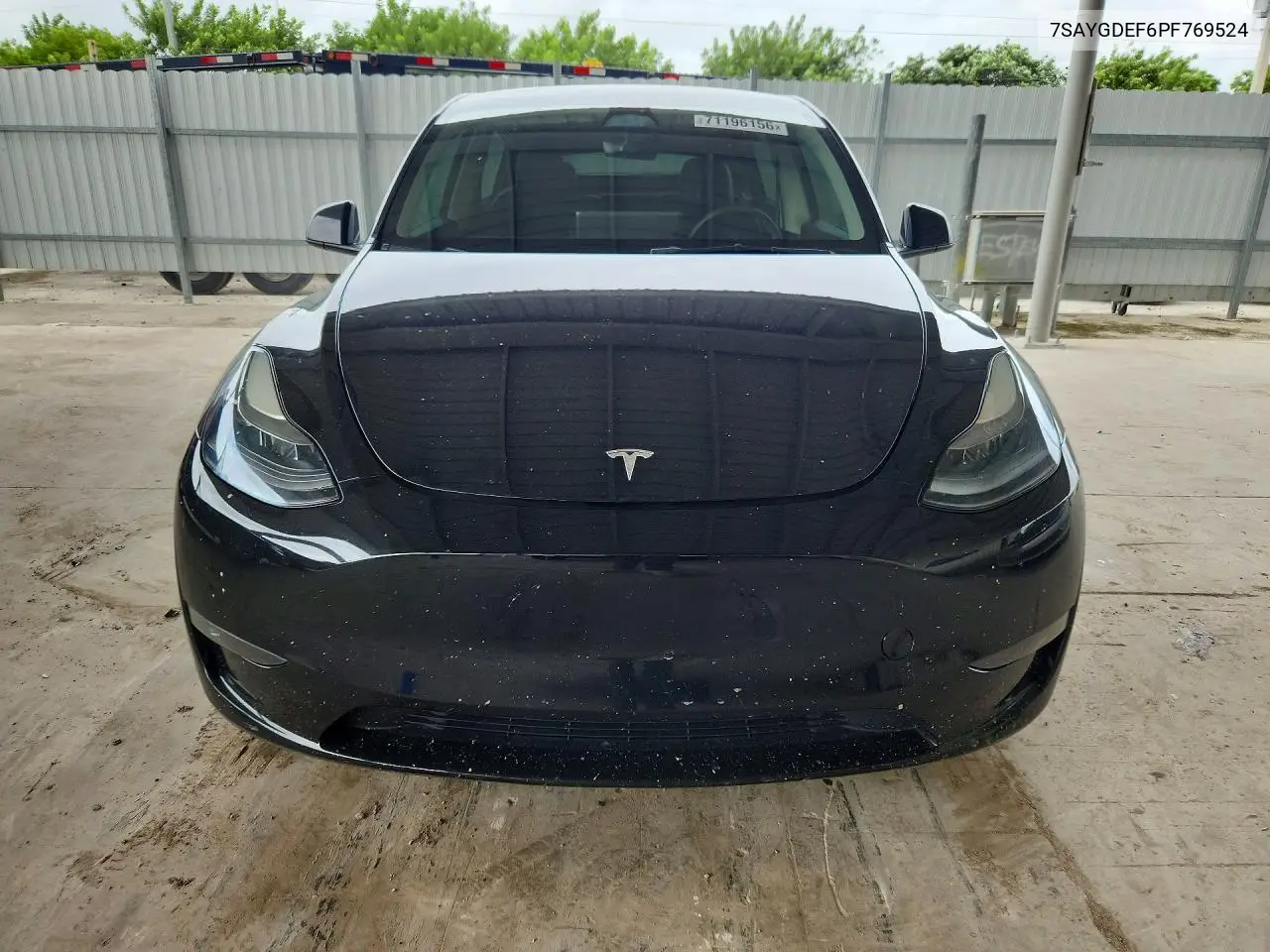 2023 TESLA MODEL Y VIN 7SAYGDEF6PF769524 — фото 5