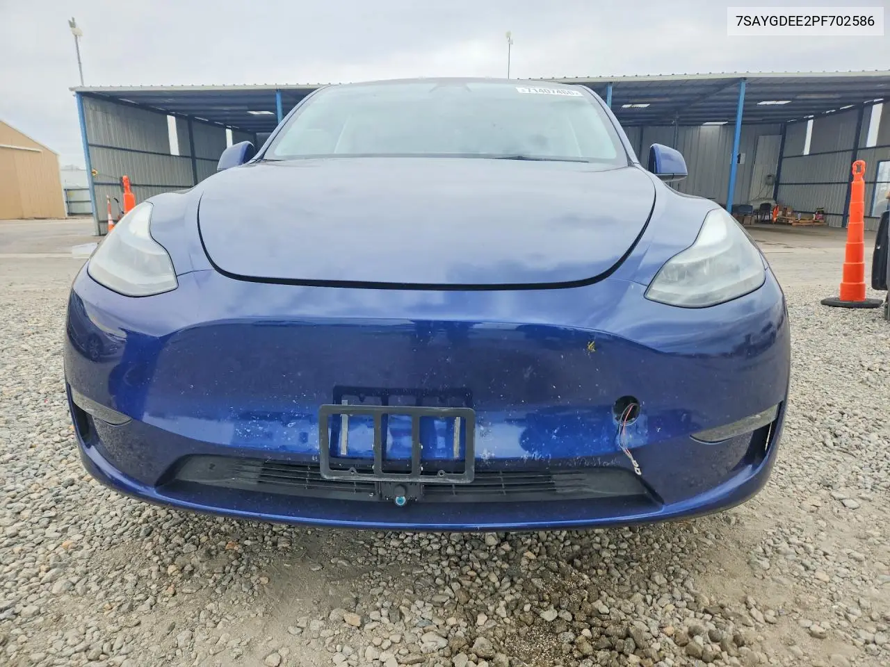 2023 TESLA MODEL Y VIN 7SAYGDEE2PF702586 — фото 5