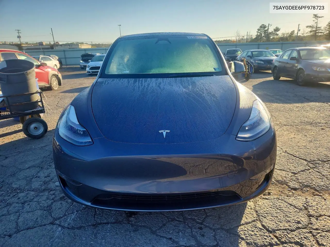 2023 TESLA MODEL Y VIN 7SAYGDEE6PF978723 — фото 5