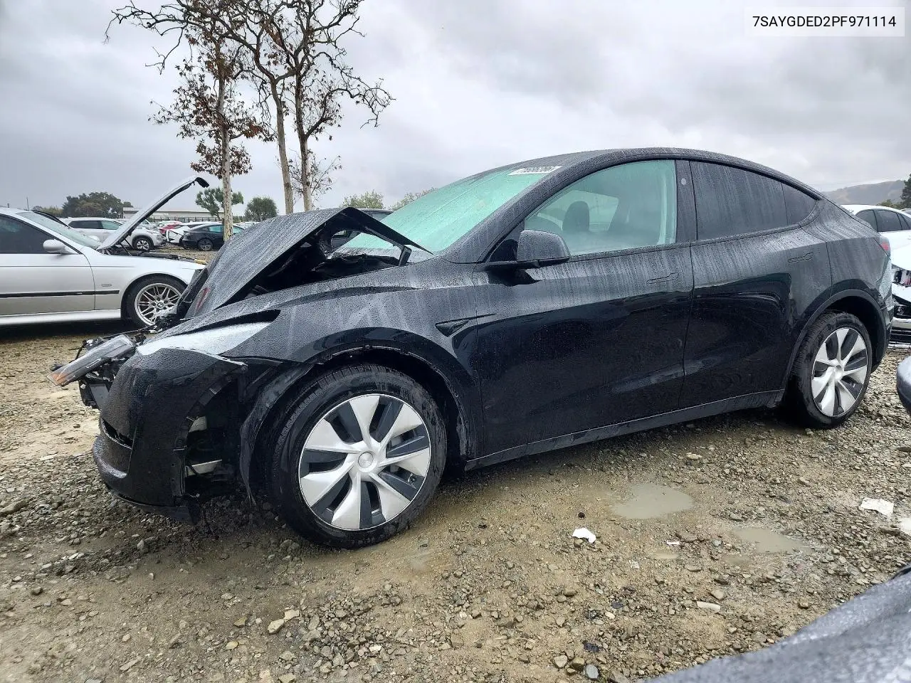 TESLA MODEL Y 2023, VIN 7SAYGDED2PF971114