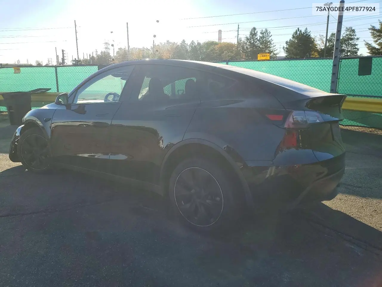 2023 TESLA MODEL Y VIN 7SAYGDEE4PF877924 — фото 2