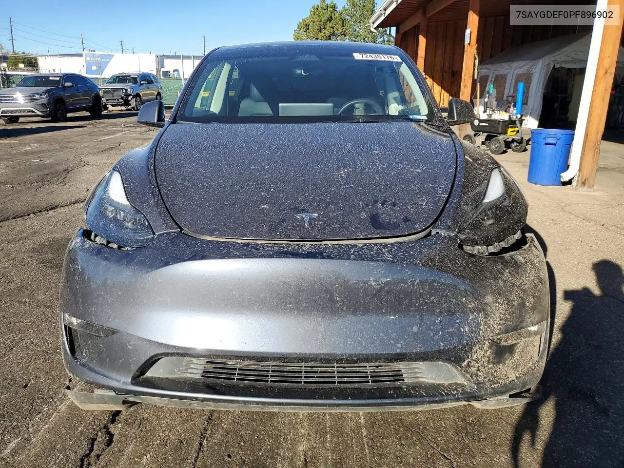 2023 TESLA MODEL Y VIN 7SAYGDEF0PF896902 — фото 5