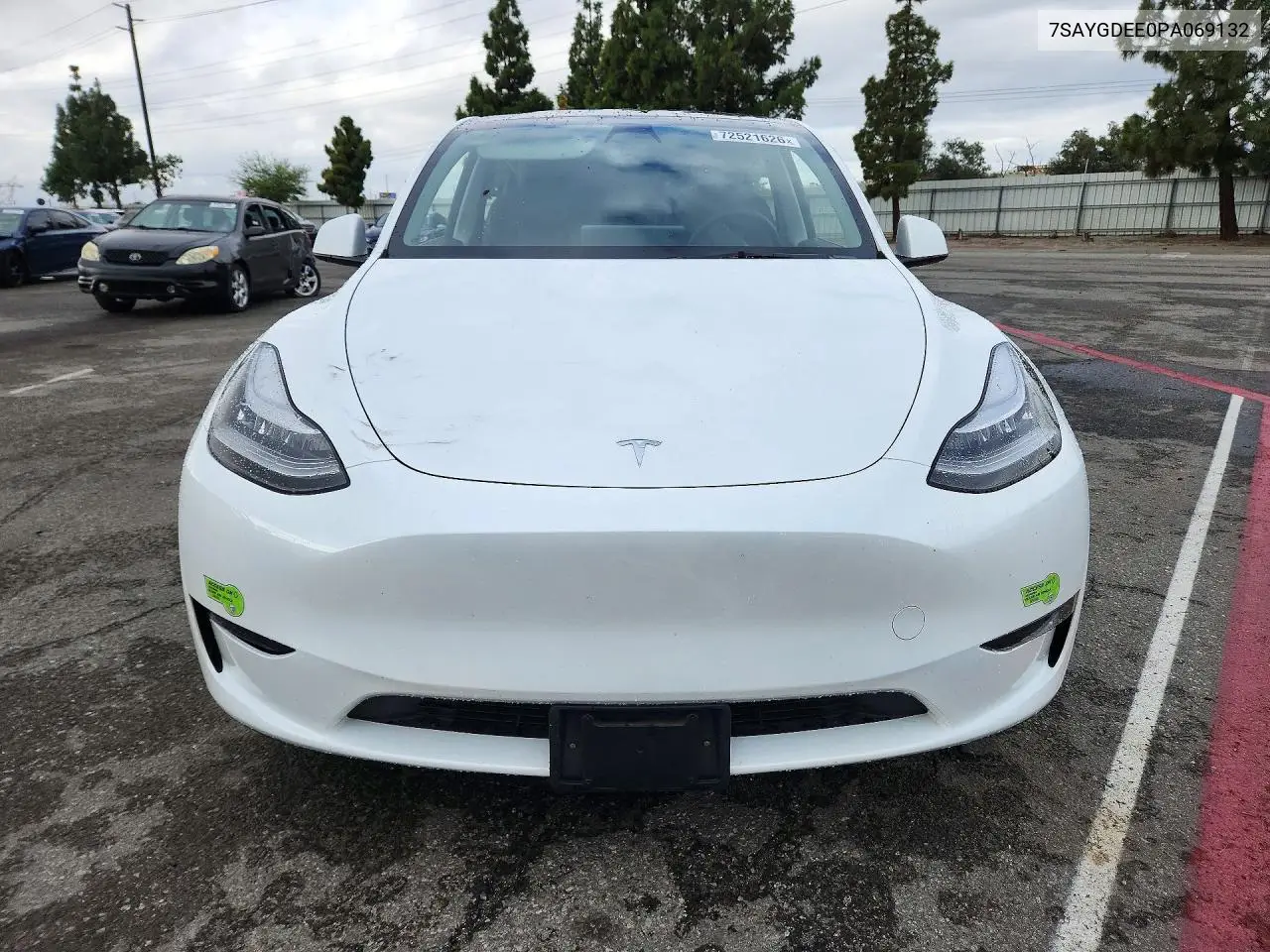 2023 TESLA MODEL Y VIN 7SAYGDEE0PA069132 — фото 5