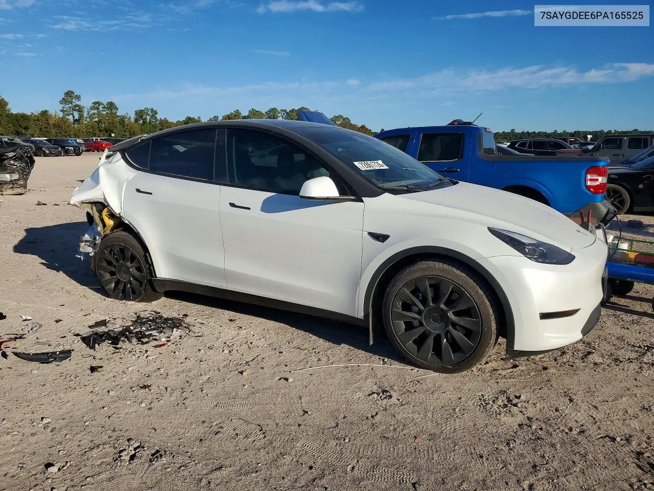 2023 TESLA MODEL Y VIN 7SAYGDEE6PA165525 — фото 4
