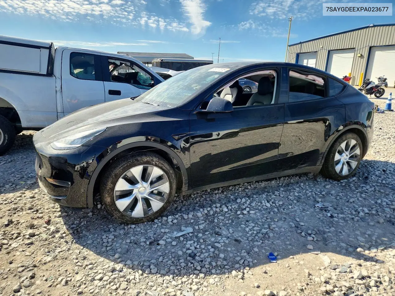 TESLA MODEL Y 2023, VIN 7SAYGDEEXPA023677