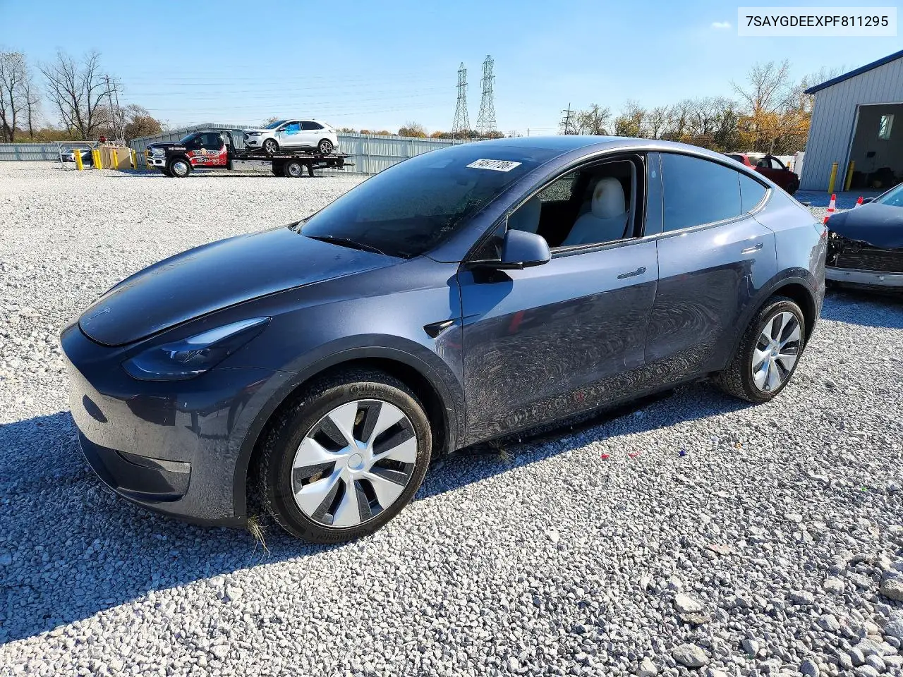 TESLA MODEL Y 2023, VIN 7SAYGDEEXPF811295
